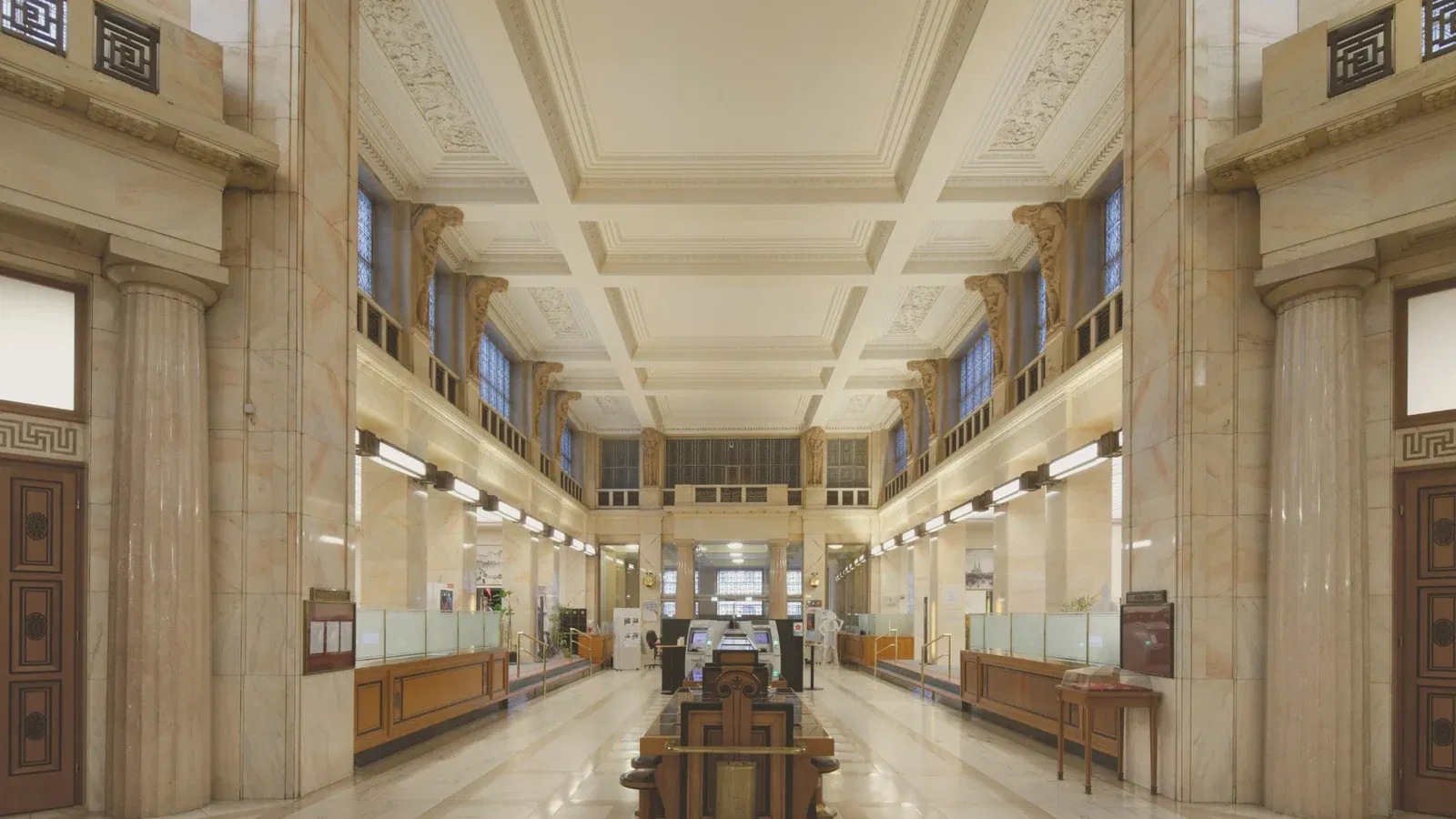 Historic banking hall at Haus am Schottentor