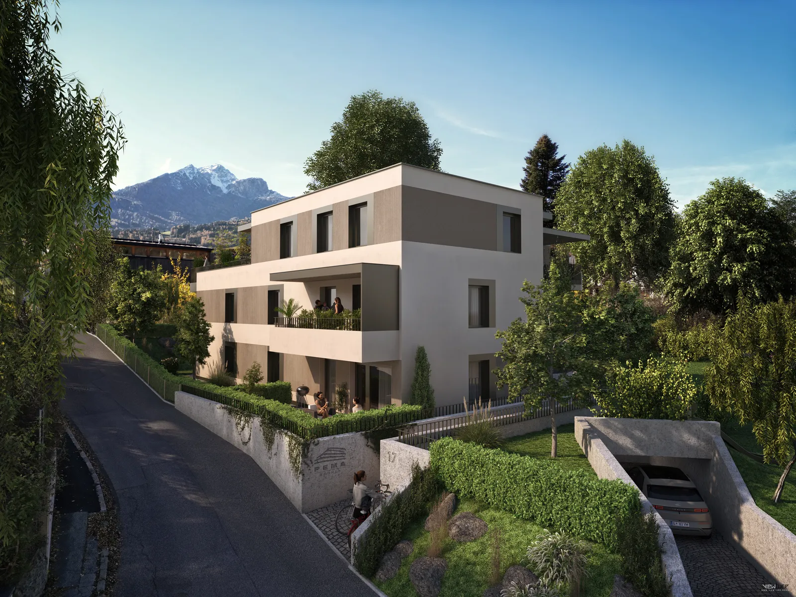 Vi(v)a Serles – exterior visualisation